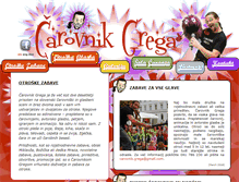Tablet Screenshot of carovnik-grega.com